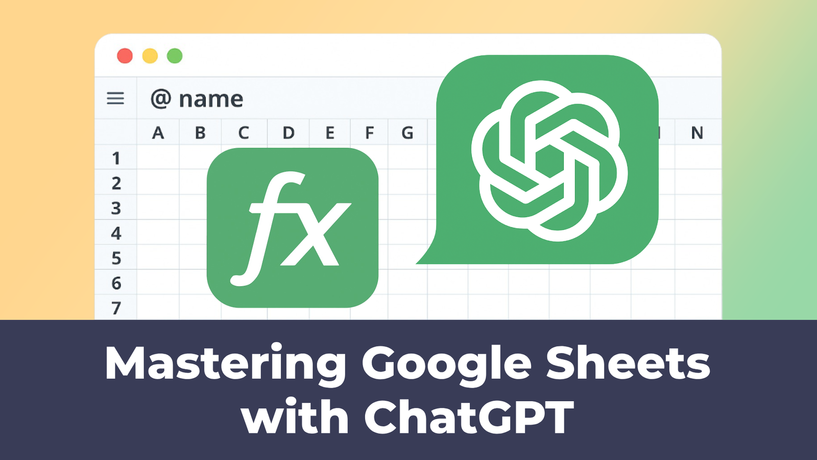 Mastering Google Sheets with ChatGPT